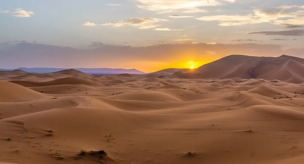 Magical Sunrise & Sunset in the Sahara Desert
