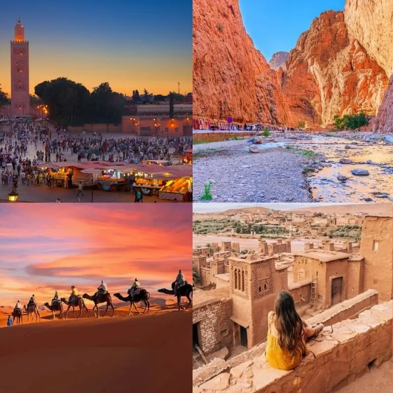 4 day from Marrakech to Merzouga