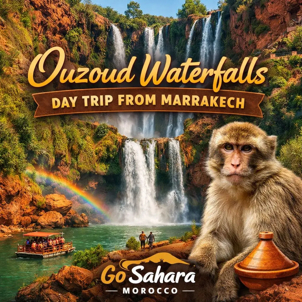 Day Trip to Ouzoud Waterfalls from Marrakech